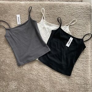 Garage Sleek Scoop Cami Tank Top Set of 3
